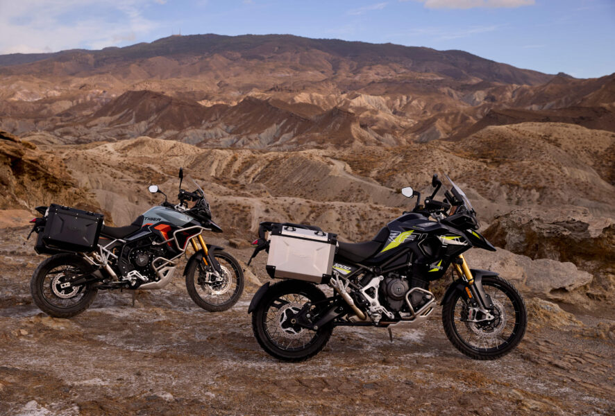 Triumph Tiger 900 Alpine y Desert en Chile