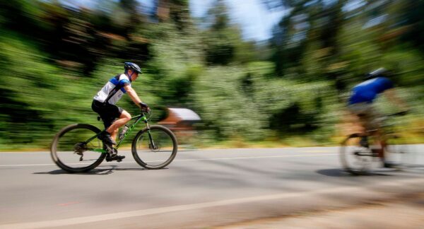 Ciclistas en el San Cristóbal