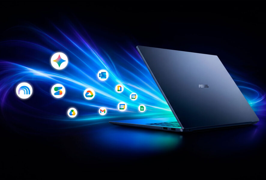 laptops con IA ASUS Google