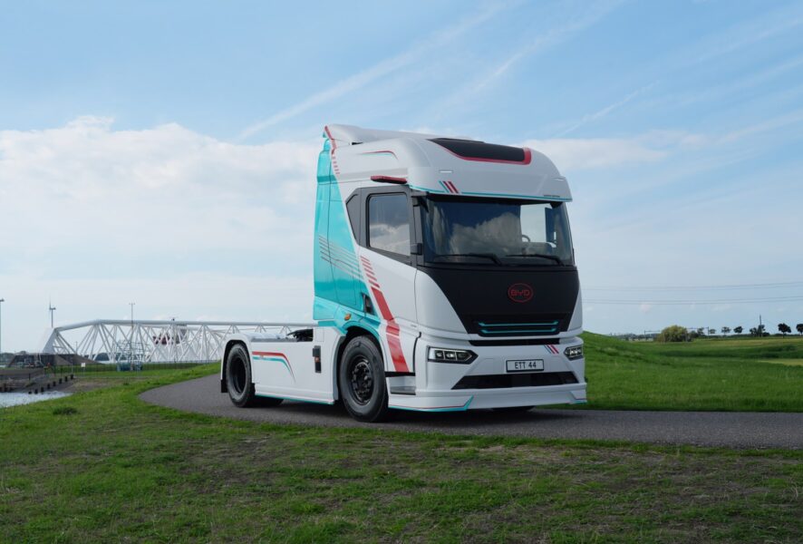 camiones BYD en Europa