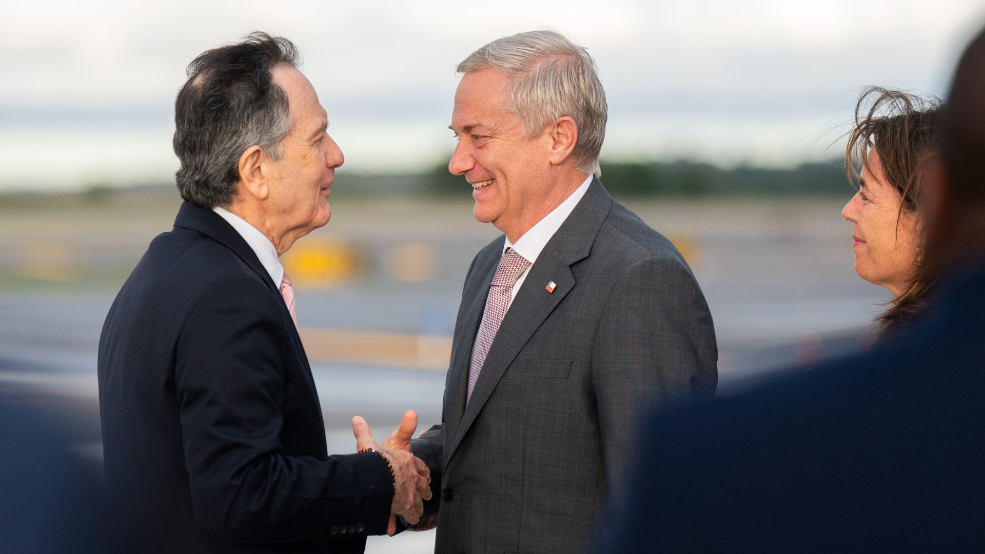Roberto Ampuero y José Antonio Kast