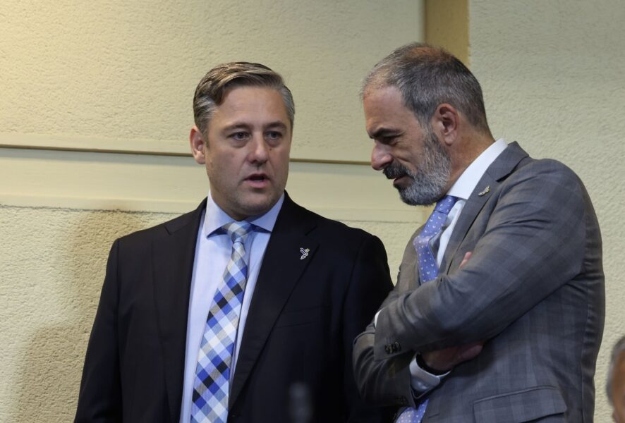 Hans Marowski y Pier Karlezi
