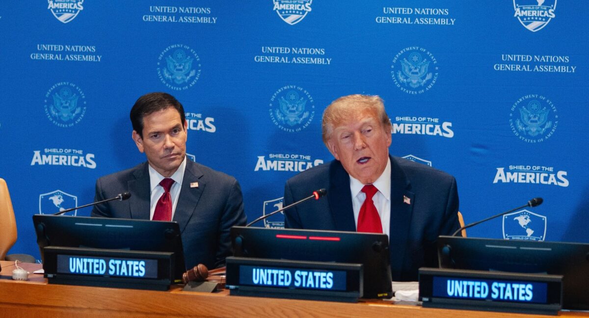 Marco Rubio y Donald Trump
