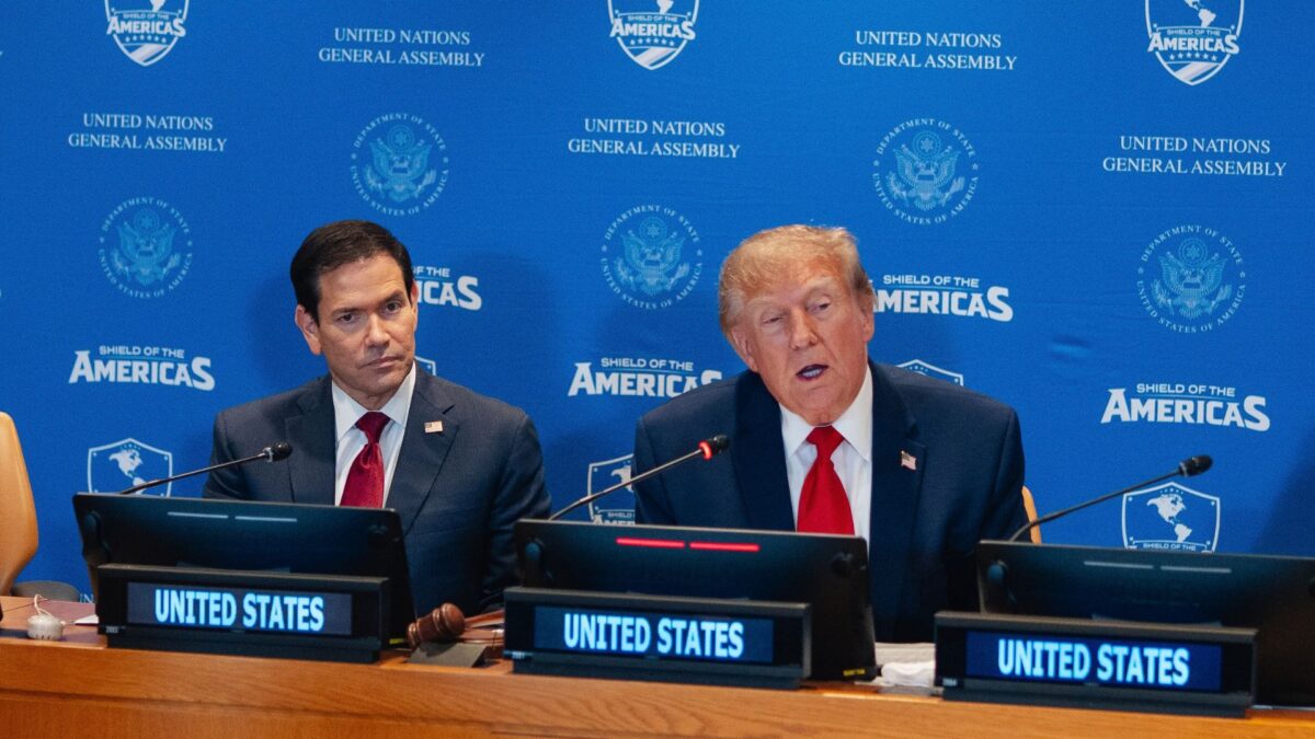 Marco Rubio y Donald Trump