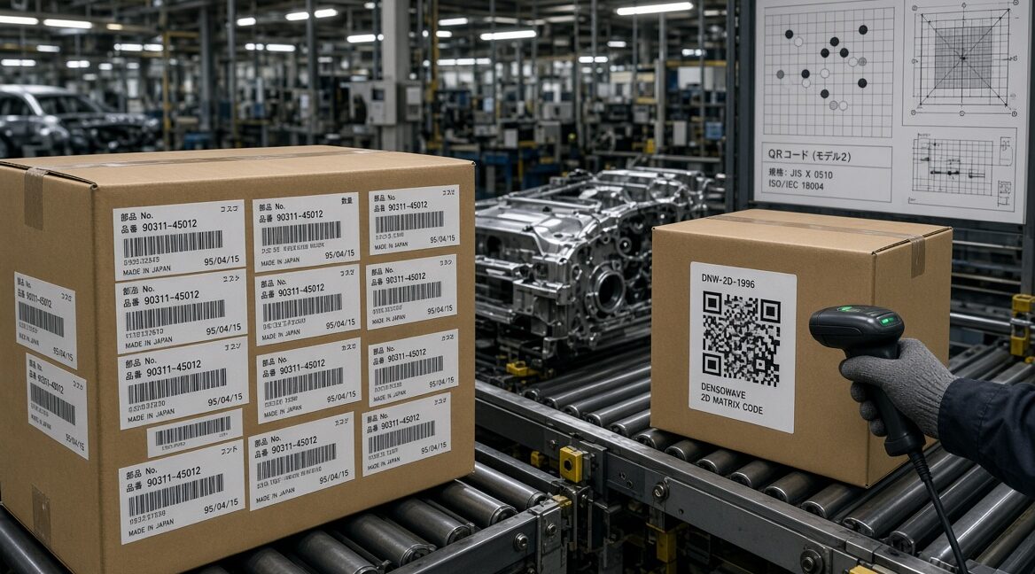origen del código QR