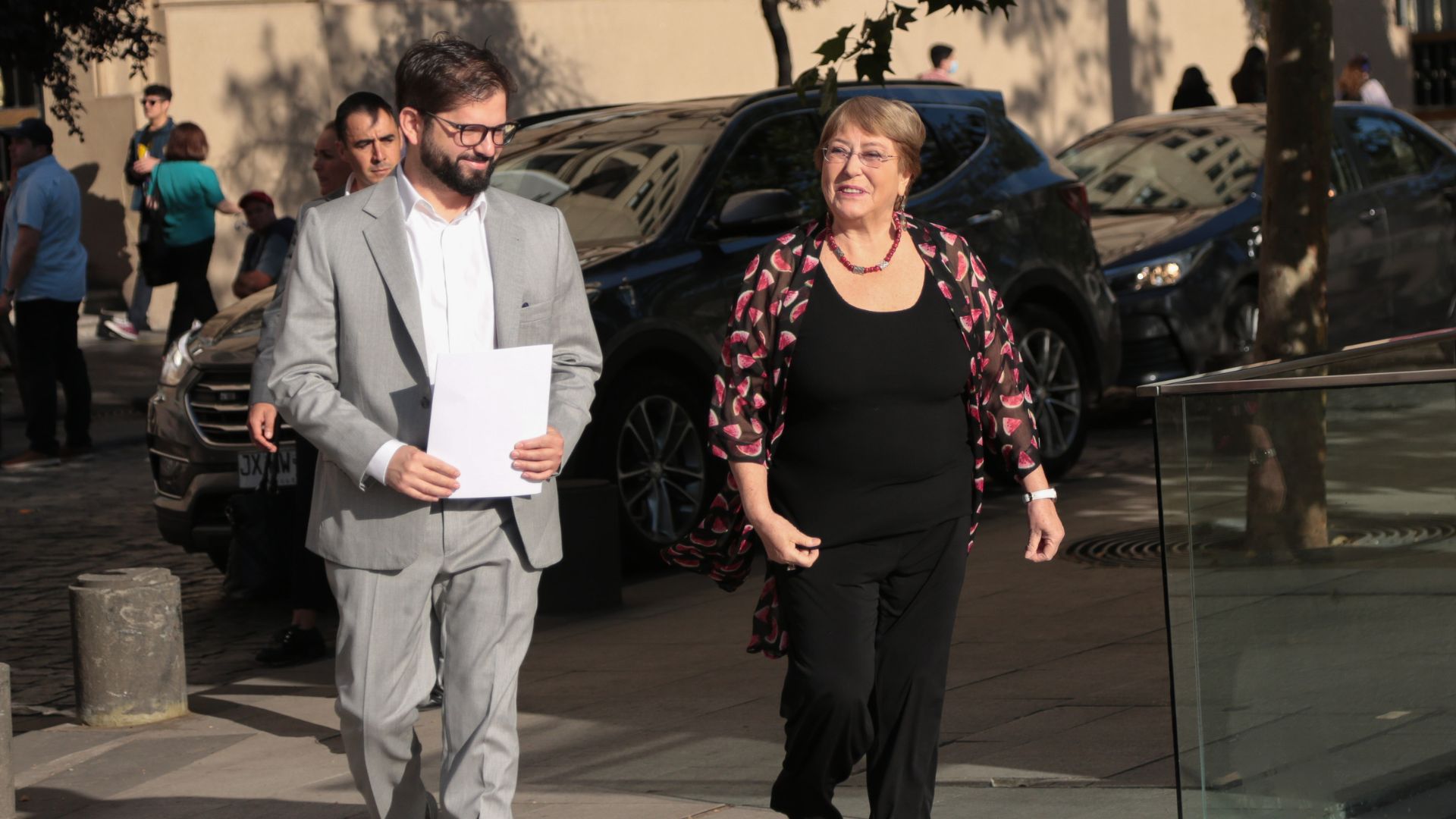 Boric y Bachelet