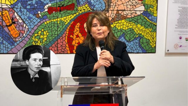 Prodemu cancela a Simone de Beauvoir