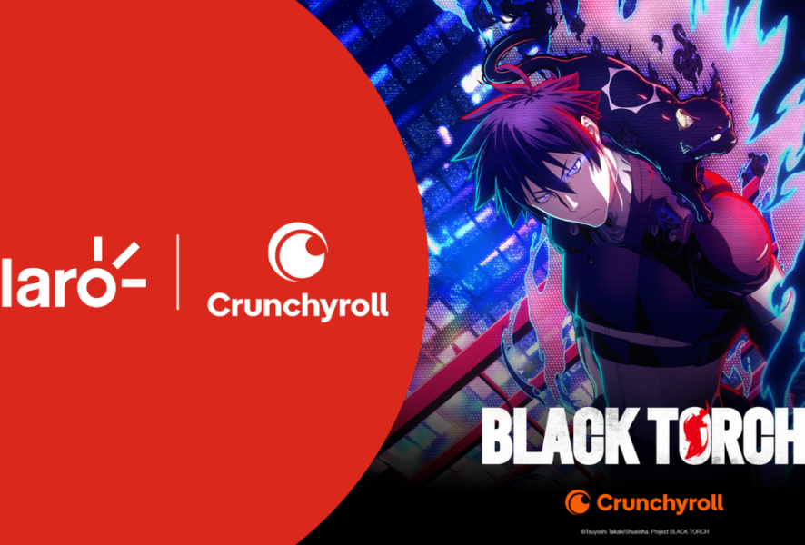 Flyer de Claro Chile con Crunchyroll