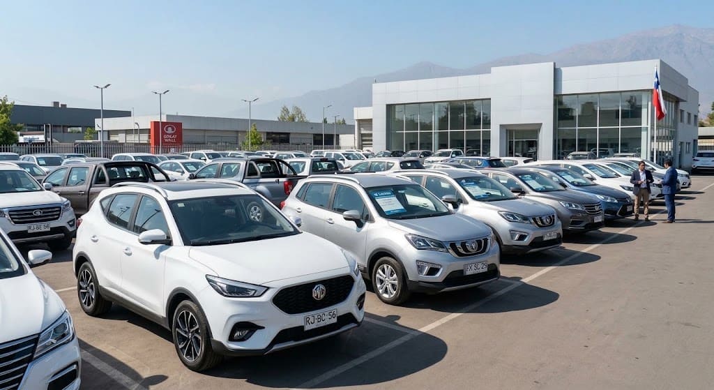 marcas chinas autos usados Chile