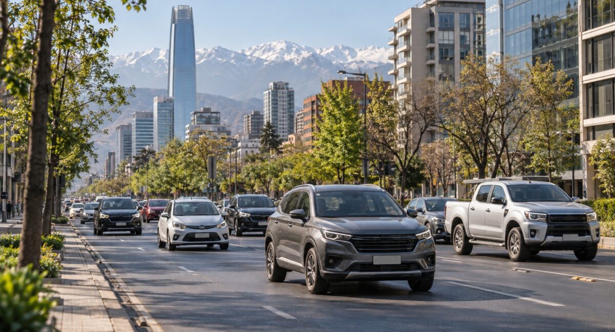 ventas de vehículos en Chile