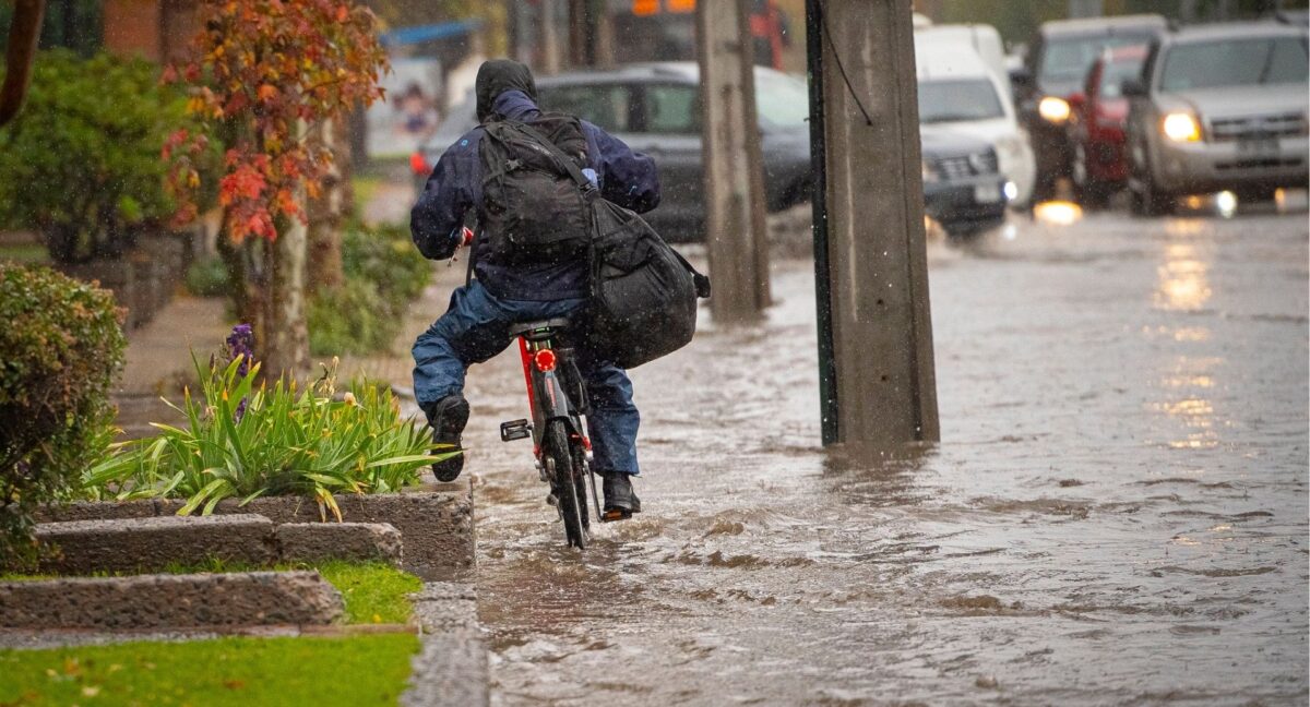 Lluvias en Santiago