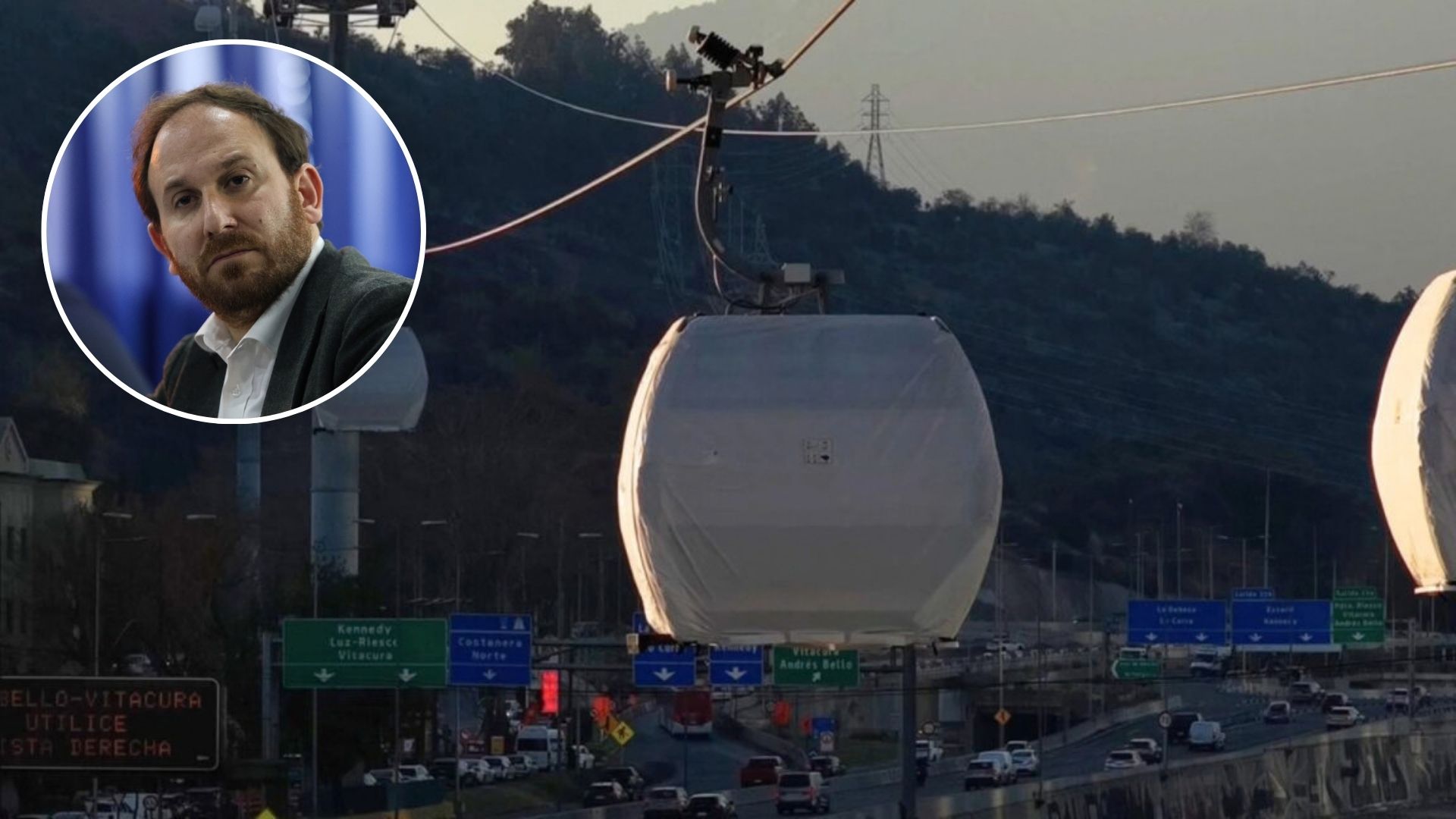 “Quienes pierden son las personas”: Alcalde de Huechuraba critica que tarifa del Teleférico Bicentenario no sea integrada al transporte público