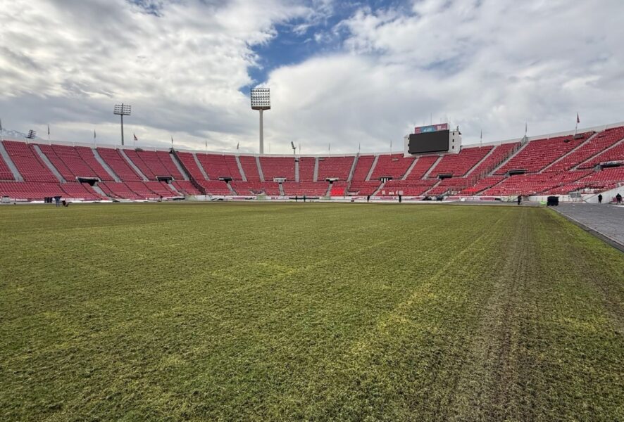 Cancha Estadio Nacional post BTS